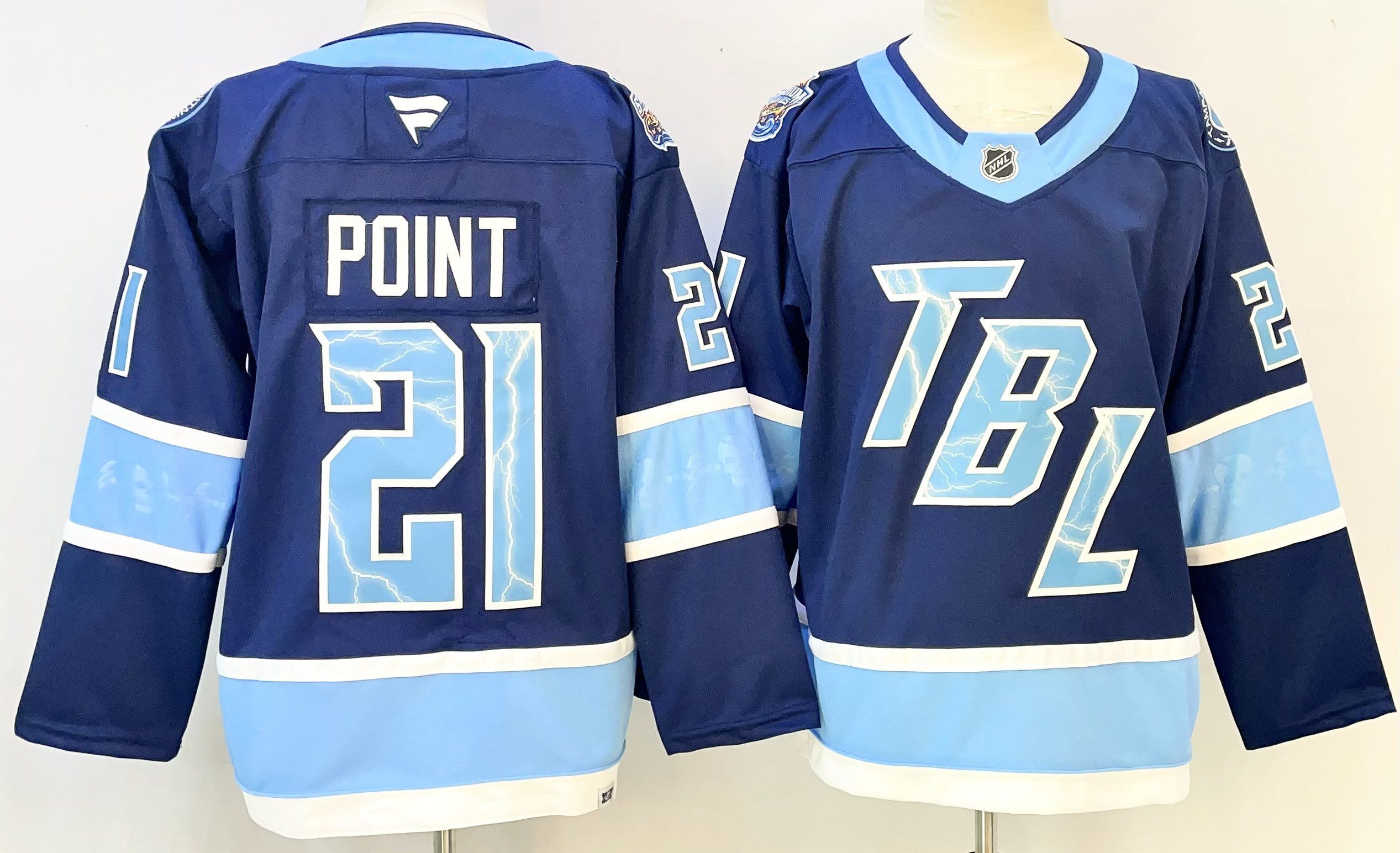 Men Tampa Bay Lightning #21 Point Blue 2026 Adidias NHL Jersey style 001